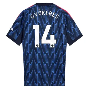 Camiseta Arsenal Viktor Gyökeres 14 Visitante 2025/2026