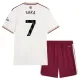 Conjunto Arsenal Bukayo Saka 7 Tercera Equipación 2025/2026 Niño