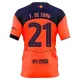 Camiseta FC Barcelona Frenkie de Jong 21 Tercera Equipación 2025/2026