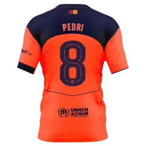 Camiseta FC Barcelona Pedri 8 Tercera Equipación 2025/2026