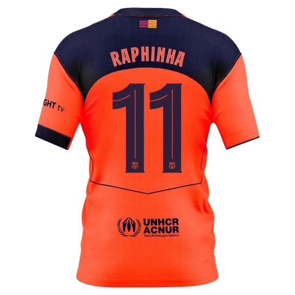 Camiseta FC Barcelona Raphinha 11 Tercera Equipación 2025/2026