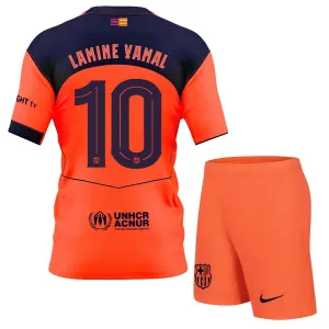 Conjunto FC Barcelona Lamine Yamal 10 Tercera Equipación 2025/2026 Niño