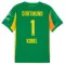 Camiseta Borussia Dortmund Gregor Kobel 1 Portero 2025/2026 Verde