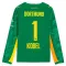 Camiseta Borussia Dortmund Gregor Kobel 1 Portero 2025/2026 Verde Manga Larga