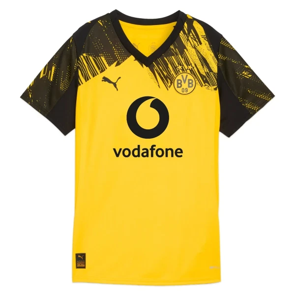 Camiseta Borussia Dortmund Local 2025/2026 Mujer Camiseta Borussia Dortmund Local 2025/2026 Mujer