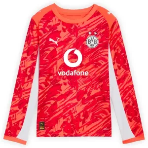 Camiseta Borussia Dortmund Portero 2025/2026 Rojo Manga Larga
