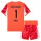 Conjunto Borussia Dortmund Gregor Kobel 1 Portero 2025/2026 Niño Rojo