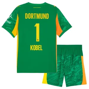 Conjunto Borussia Dortmund Gregor Kobel 1 Portero 2025/2026 Niño Verde