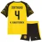 Conjunto Borussia Dortmund Nico Schlotterbeck 4 Local 2025/2026 Niño