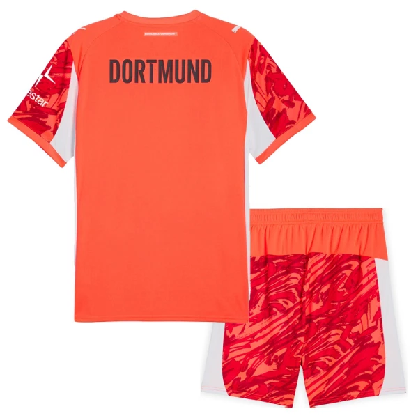Conjunto Borussia Dortmund Portero 2025/2026 Niño Rojo