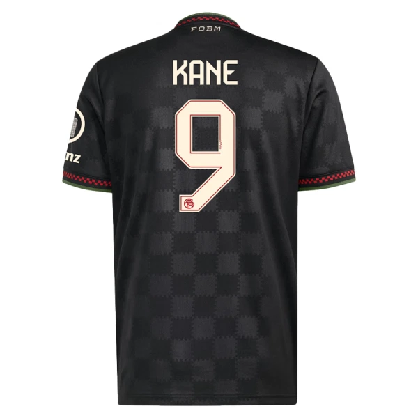 Camiseta FC Bayern Múnich Harry Kane 9 Tercera Equipación 2025/2026