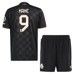 Conjunto FC Bayern Múnich Harry Kane 9 Tercera Equipación 2025/2026 Niño