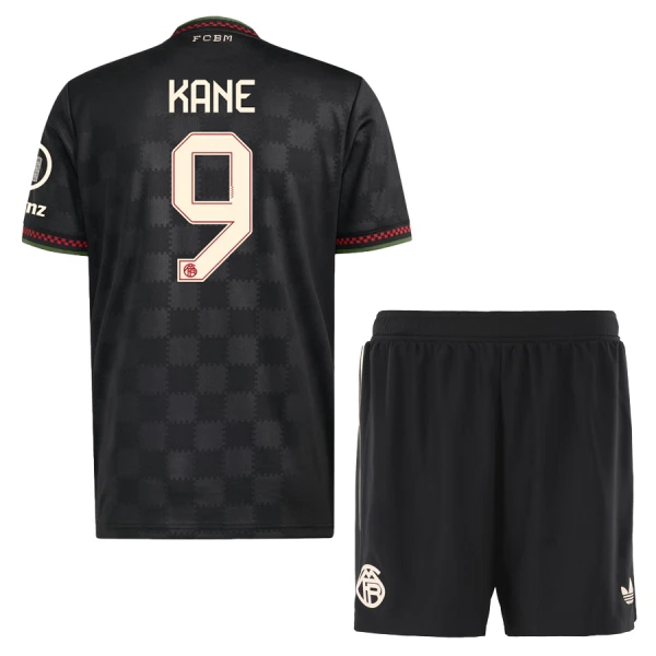 Conjunto FC Bayern Múnich Harry Kane 9 Tercera Equipación 2025/2026 Niño