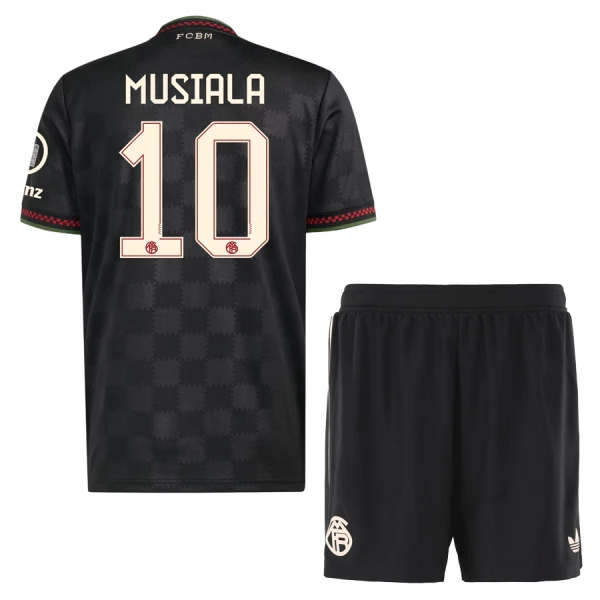 Conjunto FC Bayern Múnich Jamal Musiala 10 Tercera Equipación 2025/2026 Niño