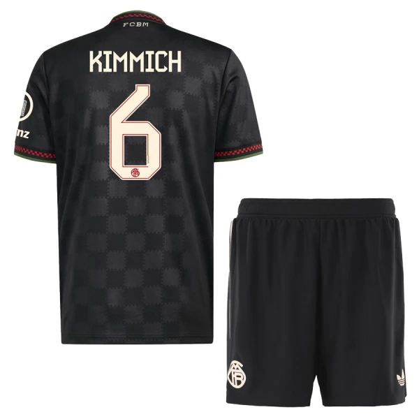 Conjunto FC Bayern Múnich Joshua Kimmich 6 Tercera Equipación 2025/2026 Niño