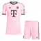 Conjunto FC Bayern Múnich Portero 2025/2026 Niño Rosa