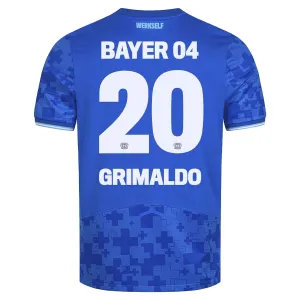 Camiseta Bayer 04 Leverkusen Alejandro Grimaldo 20 Tercera Equipación 2025/2026