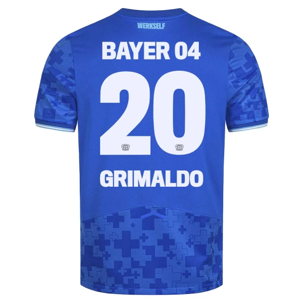 Camiseta Bayer 04 Leverkusen Alejandro Grimaldo 20 Tercera Equipación 2025/2026