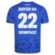 Camiseta Bayer 04 Leverkusen Victor Boniface 22 Tercera Equipación 2025/2026