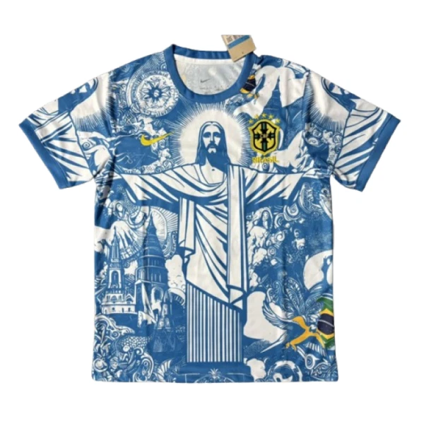 Camiseta Brasil 2025 Azul Edición Especial