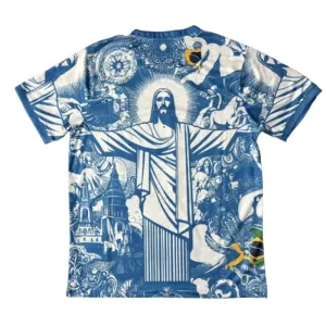 Camiseta Brasil 2025 Azul Edición Especial