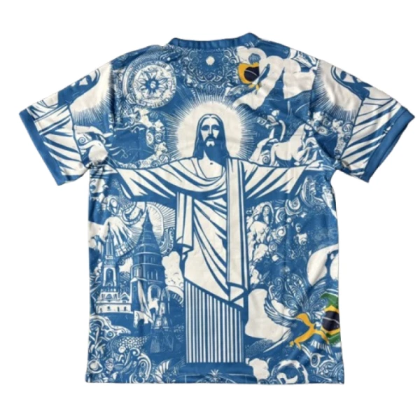 Camiseta Brasil 2025 Azul Edición Especial