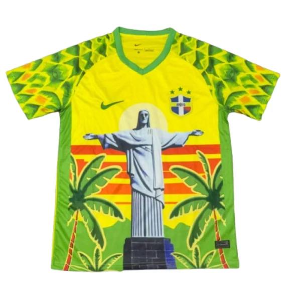 Camiseta Brasil 2025 Blanco Edición Especial