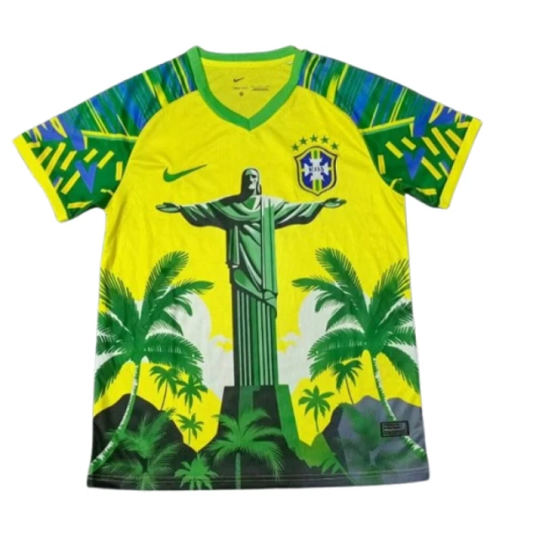 Camiseta Brasil 2025 Verde Edición Especial