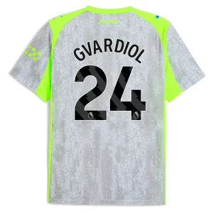 Camiseta Manchester City Josko Gvardiol 24 Tercera Equipación 2025/2026