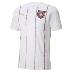 Camiseta Manchester City Pre-Match 2025/2026 Blanco