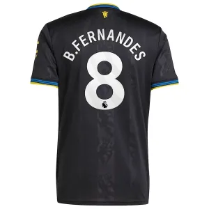 Camiseta Manchester United Bruno Fernandes 8 Tercera Equipación 2025/2026