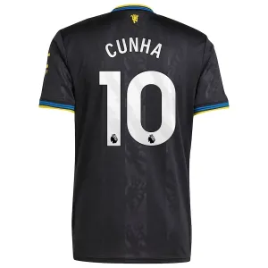 Camiseta Manchester United Matheus Cunha 10 Tercera Equipación 2025/2026