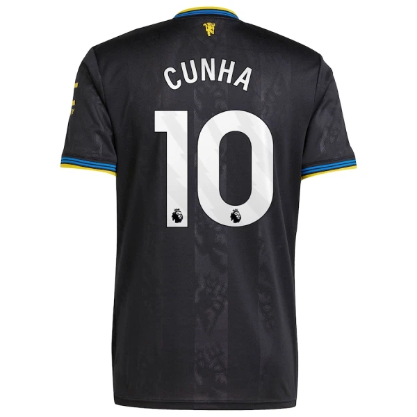 Camiseta Manchester United Matheus Cunha 10 Tercera Equipación 2025/2026