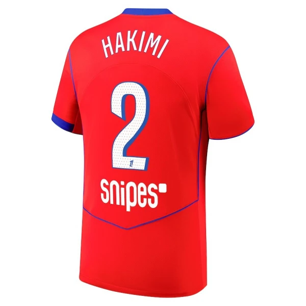 Camiseta PSG Achraf Hakimi 2 Tercera Equipación 2025/2026