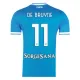 Camiseta SSC Napoli Kevin De Bruyne 11 Local 2025/2026