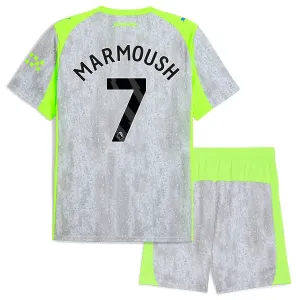 Conjunto Manchester City Omar Marmoush 7 Tercera Equipación 2025/2026 Niño