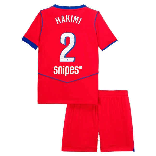 Conjunto PSG Achraf Hakimi 2 Tercera Equipación 2025/2026 Niño