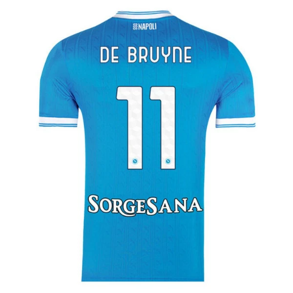 Conjunto SSC Napoli Kevin De Bruyne 11 Local 2025/2026 Niño