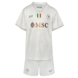 Conjunto SSC Napoli Visitante 2025/2026 Niño