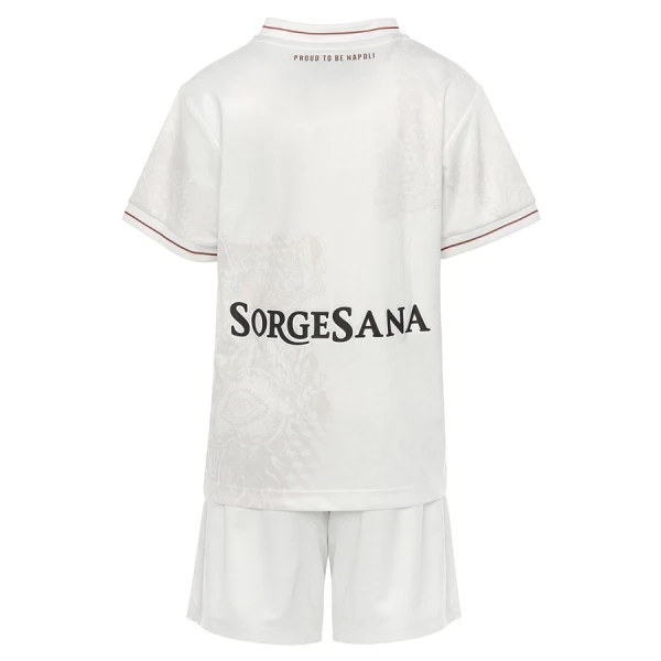 Conjunto SSC Napoli Visitante 2025/2026 Niño