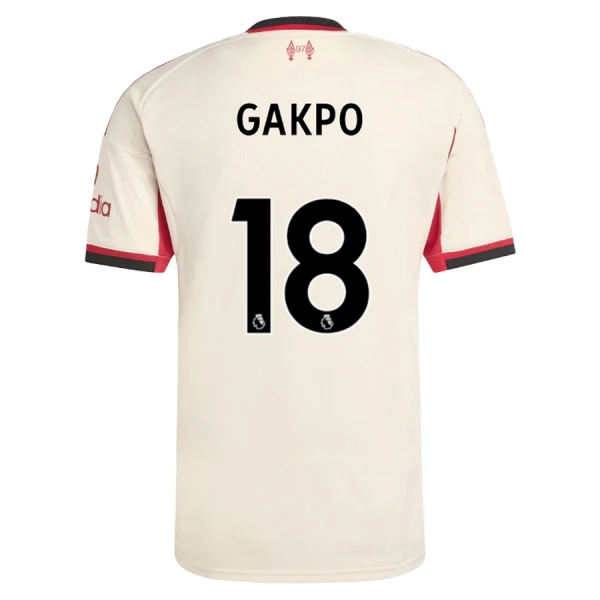 Camiseta Liverpool Cody Gakpo 18 Visitante 2025/2026