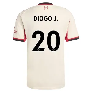 Camiseta Liverpool Diogo Jota 20 Visitante 2025/2026