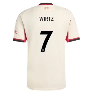 Camiseta Liverpool Florian Wirtz 7 Visitante 2025/2026