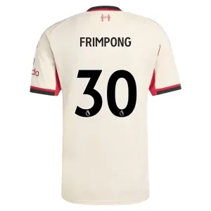 Camiseta Liverpool Jeremie Frimpong 30 Visitante 2025/2026