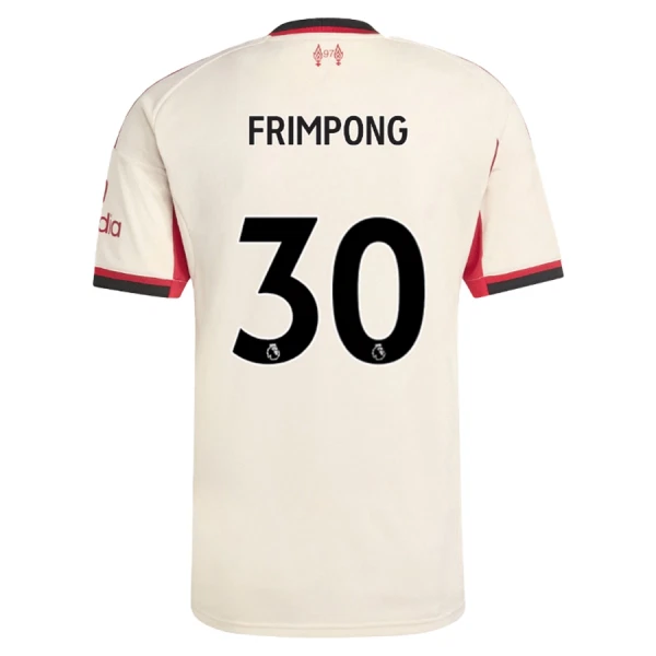 Camiseta Liverpool Jeremie Frimpong 30 Visitante 2025/2026