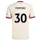 Camiseta Liverpool Jeremie Frimpong 30 Visitante 2025/2026