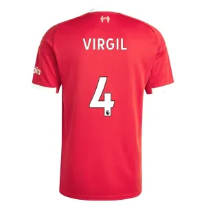 Camiseta Liverpool Virgil van Dijk 4 Local 2025/2026