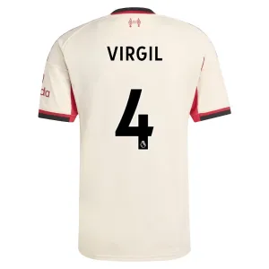 Camiseta Liverpool Virgil van Dijk 4 Visitante 2025/2026