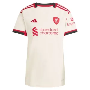 Camiseta Liverpool Visitante 2025/2026 Mujer