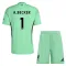 Conjunto Liverpool Alisson Becker 1 Portero 2025/2026 Niño Verde